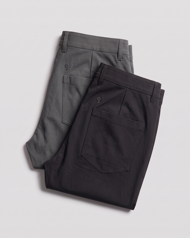 All-Day Pants 2-Pack *Negro + Gris Vapor