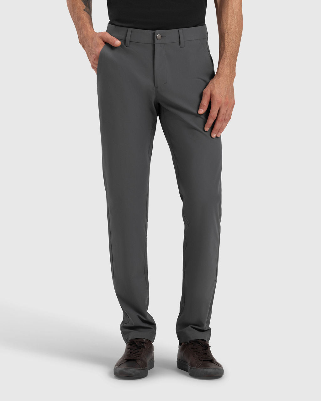 Work-Day Pants Dark Gray
