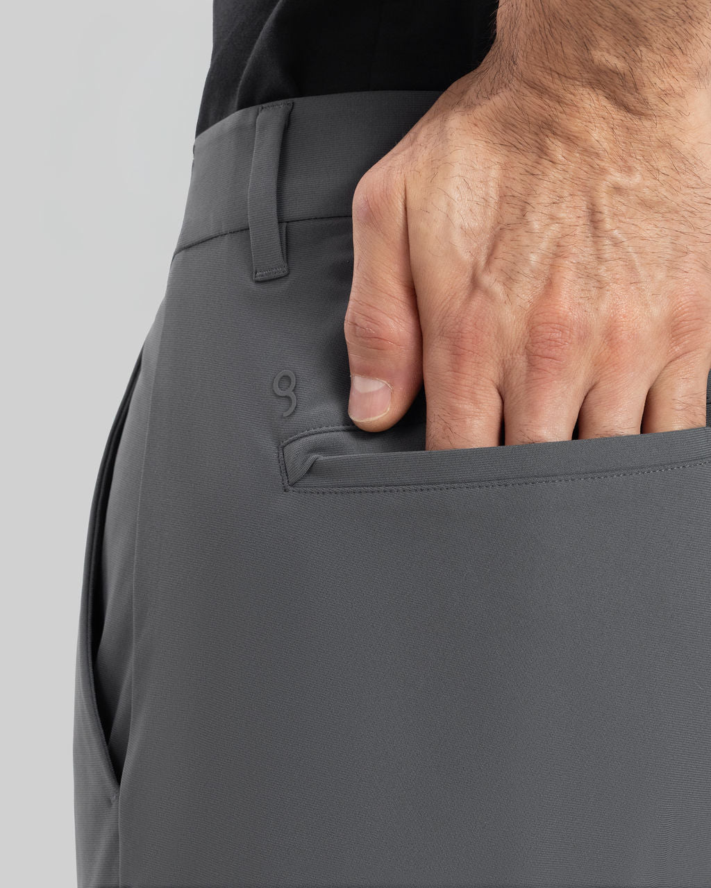 Work-Day Pants Dark Gray