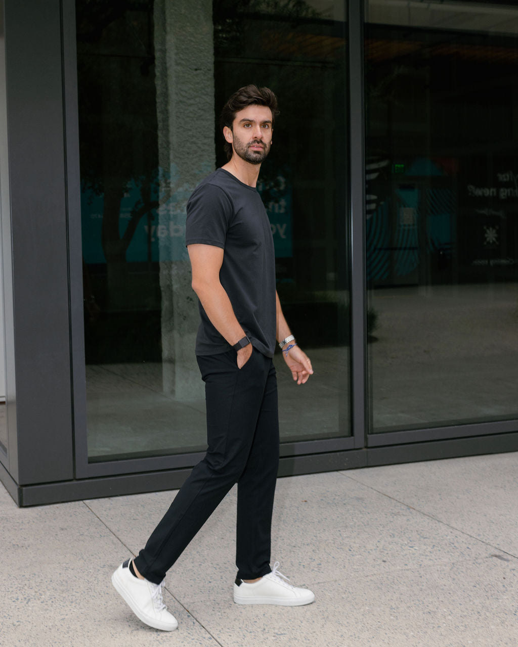 Work-Day Pants Black