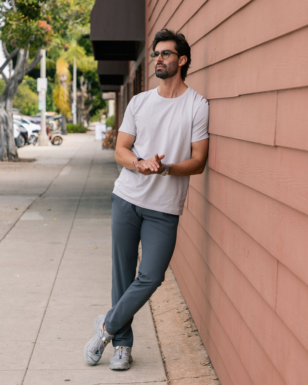 Work-Day Pants Dark Gray